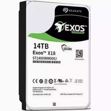 Seagate ST14000NM000J Exos X18 14 TB SATA 6Gb/s 256 MB 7200 rpm Hard Drive HDD