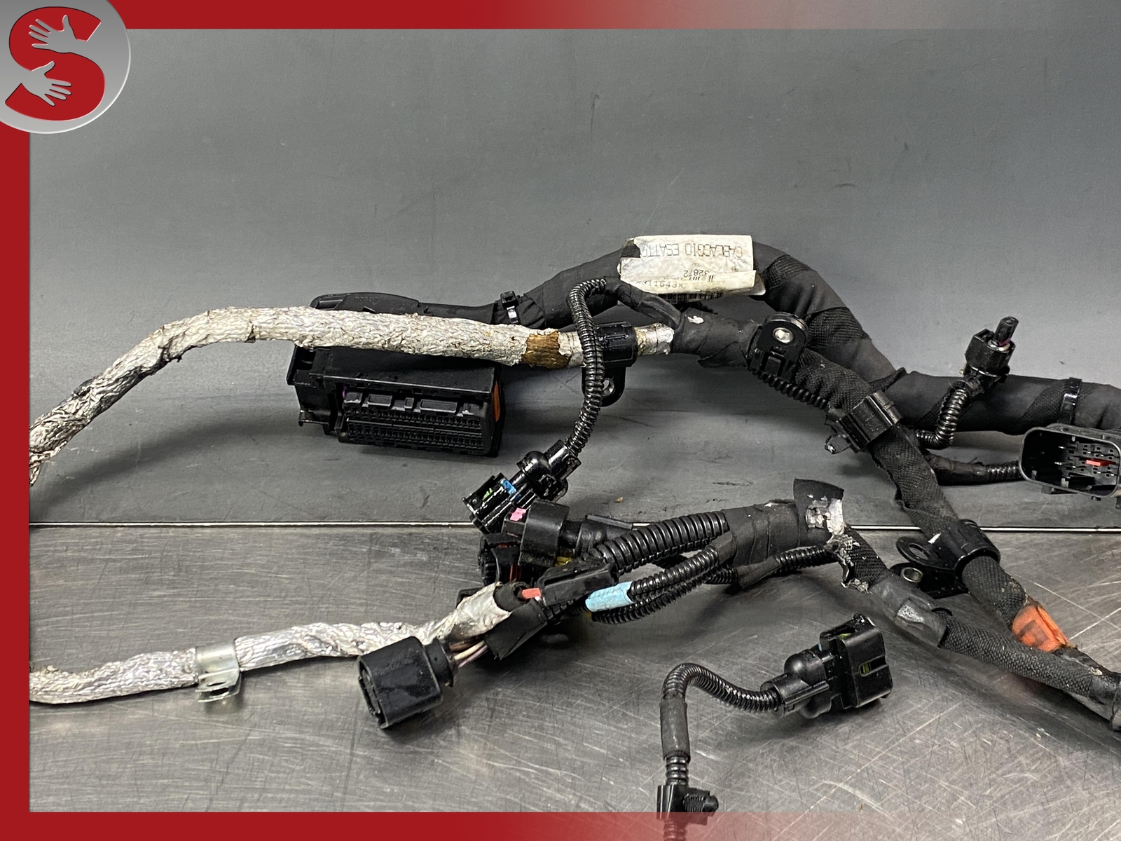 2014-2017 MASERATI GHIBLI S 3.0L V6 RWD ENGINE WIRING HARNESS OEM.