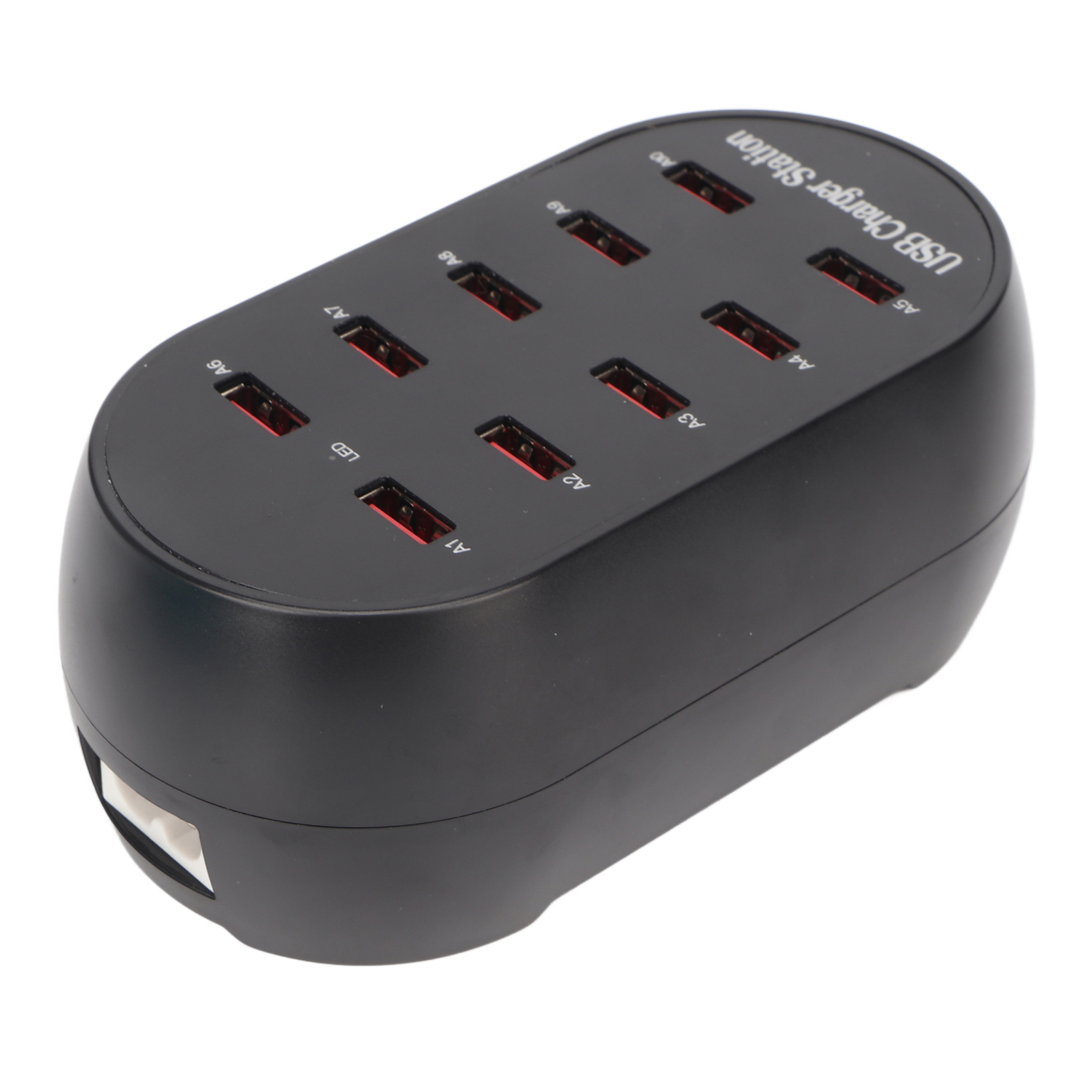 USB Charging Station 10 Port Small Desktop USB Fast Charging Hub For Hotel H JFF-image