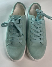 KENNETH COLE Women's Kam "Aqua Fresh" w/Heel Stripe Lace Up Athletic Sneakers 7