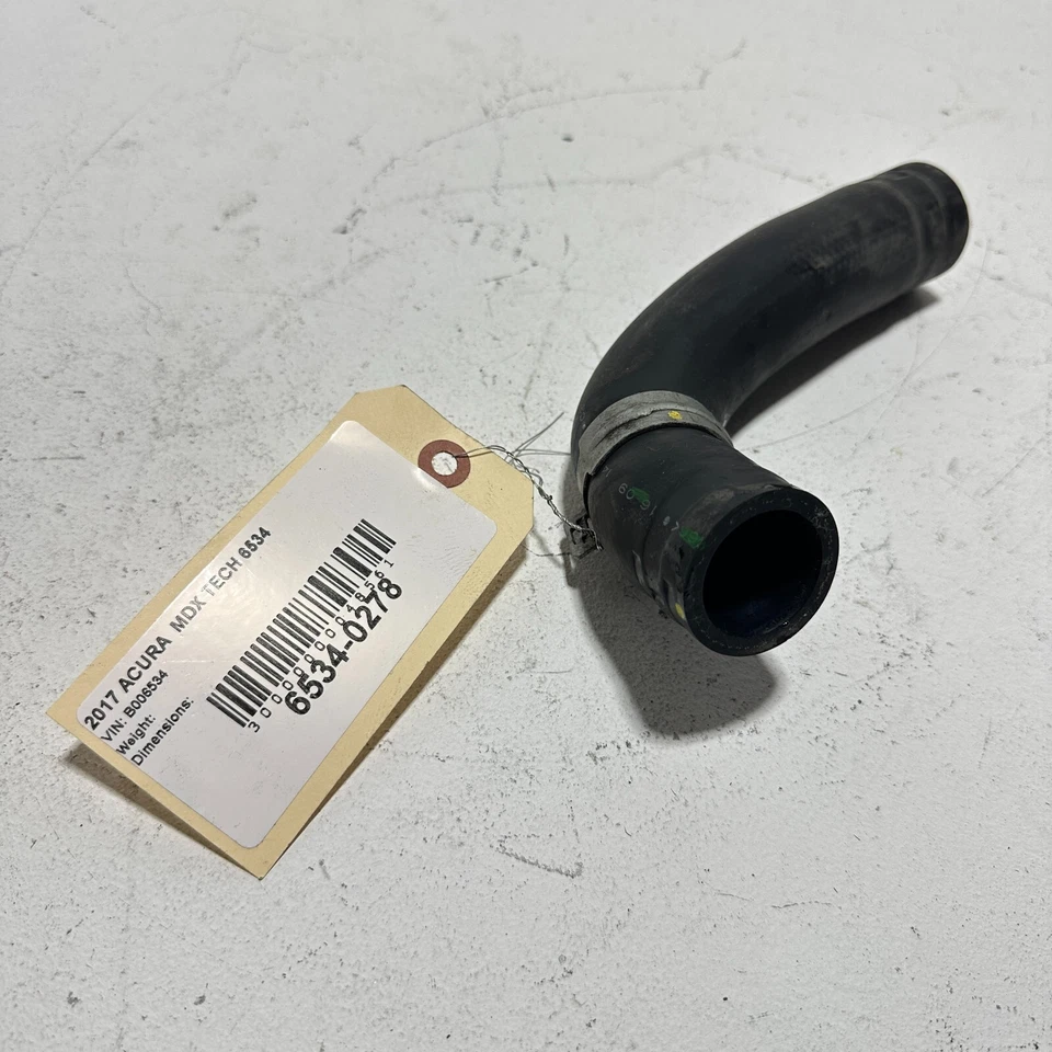 Tubo de tubería de manguera de refrigerante inferior del radiador Acura MDX 2016-2020 OEM Foto 2 de 4