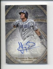 2014 Topps Five Star YANGERVIS SOLARTE Autograph on Card Auto /499 RC Rookie 
