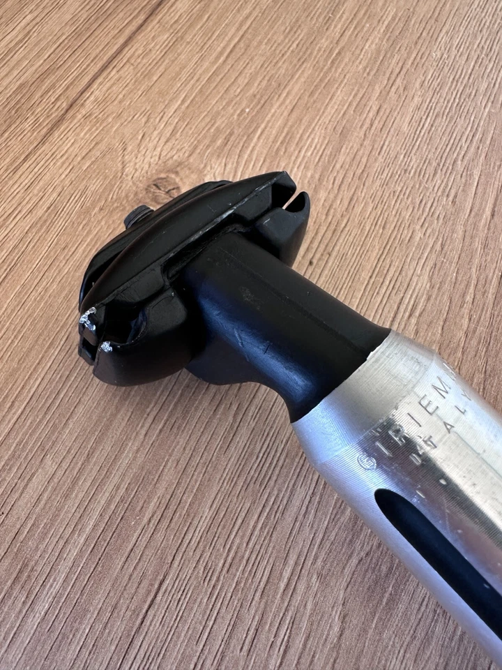 Piezas de bicicleta retro - Tija de sillín Gipiemme Italia usada 26,8 mm x 190 mm Foto 4 de 4