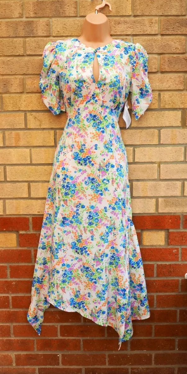 Topshop multi store coloured dress