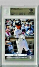 2019 Topps Now Fernando Tatis Jr. BGS 10 RC
