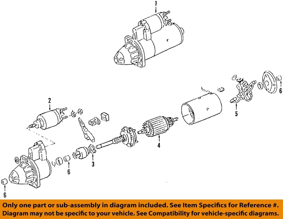 Motor de arranque usado se adapta a: Audi A6 3.0 2004 grado A Foto 3 de 4