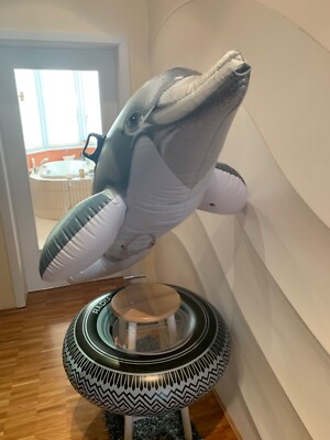 Jeff koons g.o.a.t komplett mit Delphin (gebraucht)und Buch neu!!!!