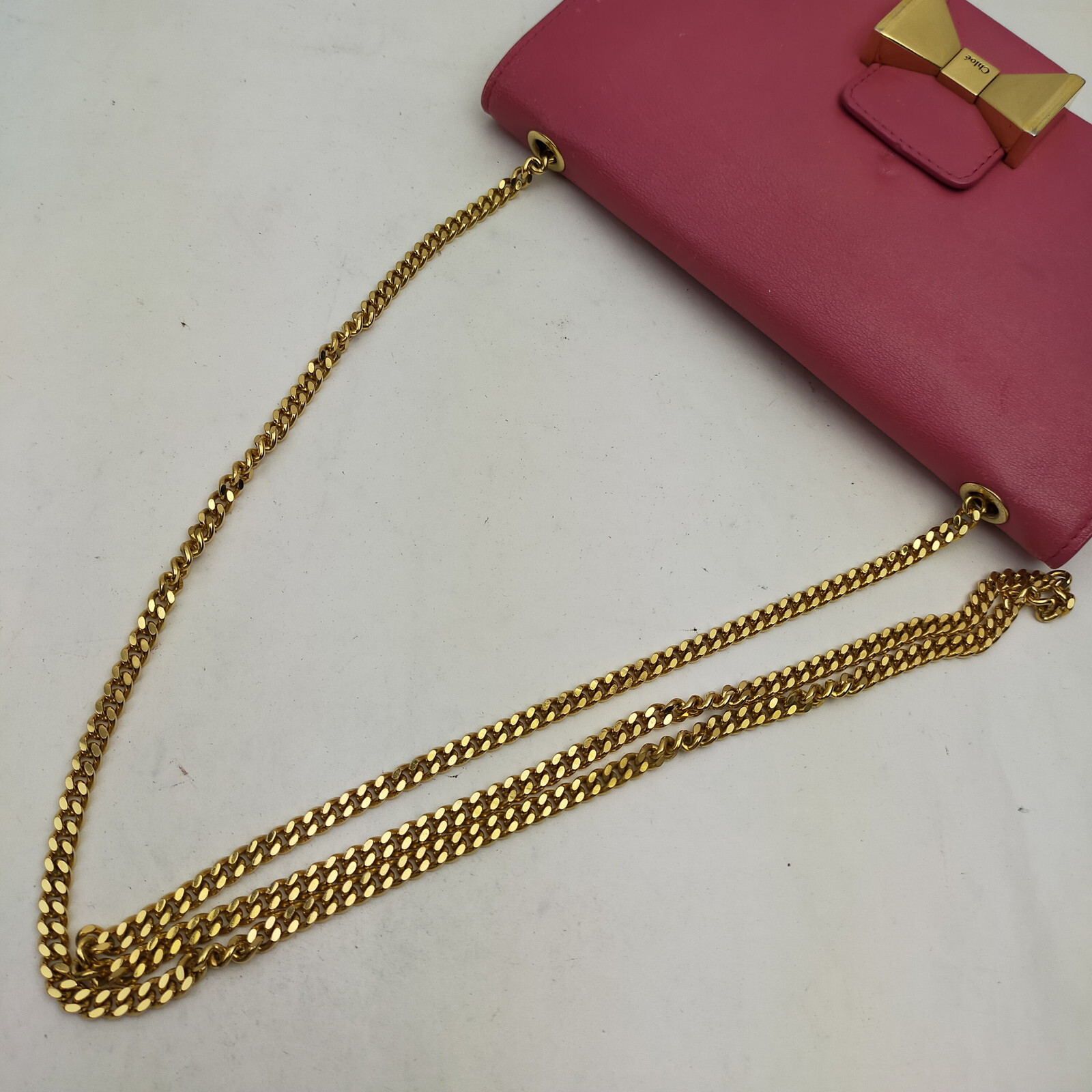 Chloe Crossbody bag Pink Leather 1360703 eBay