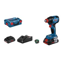 Bosch Akku-Drehschlagschrauber Gdx 18V-210 C Mit 2X Akku Procore + Lader, L-BOXX