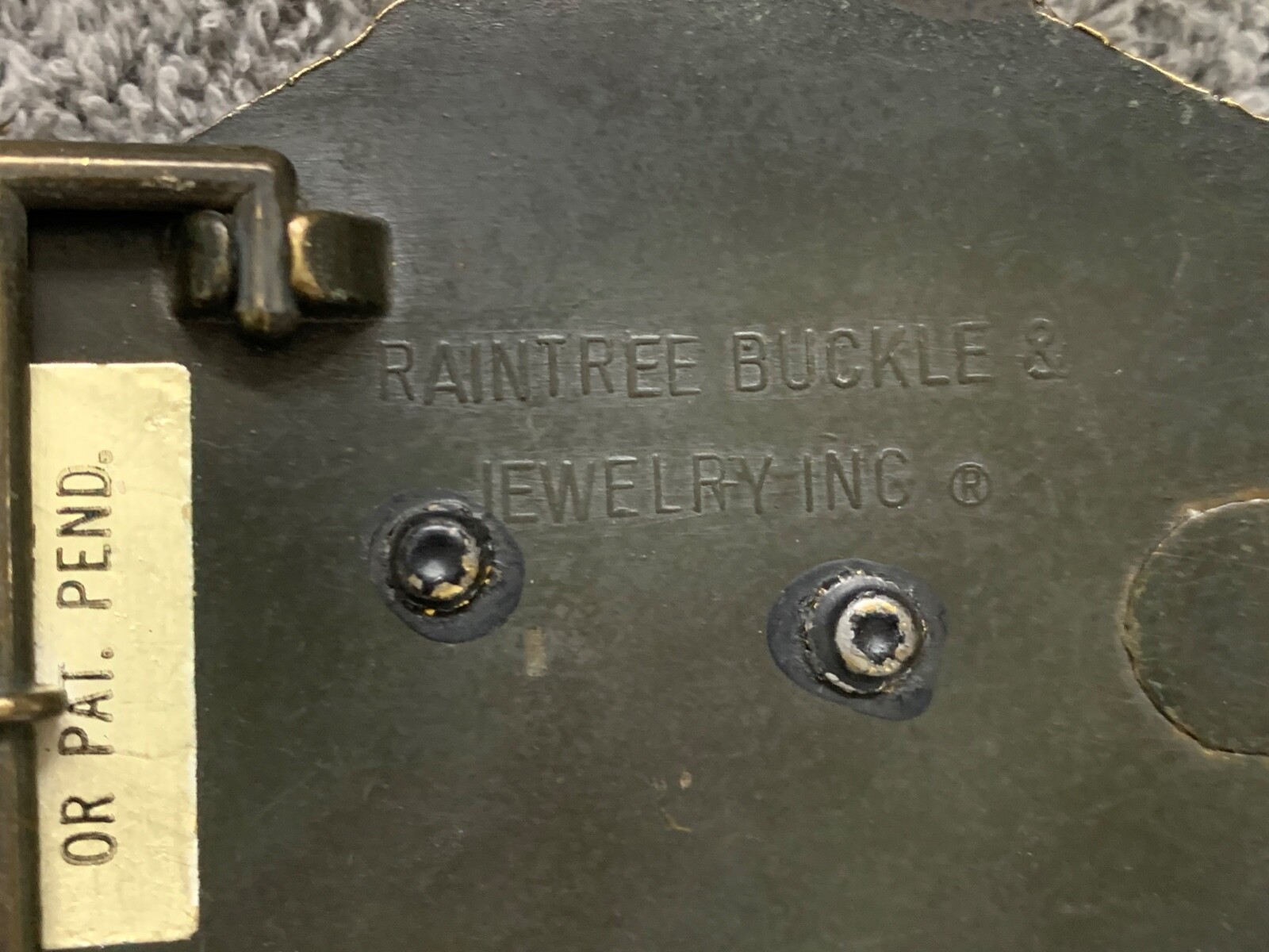 Vintage 1979 Marlin Fish Raintree Belt buckle eBay