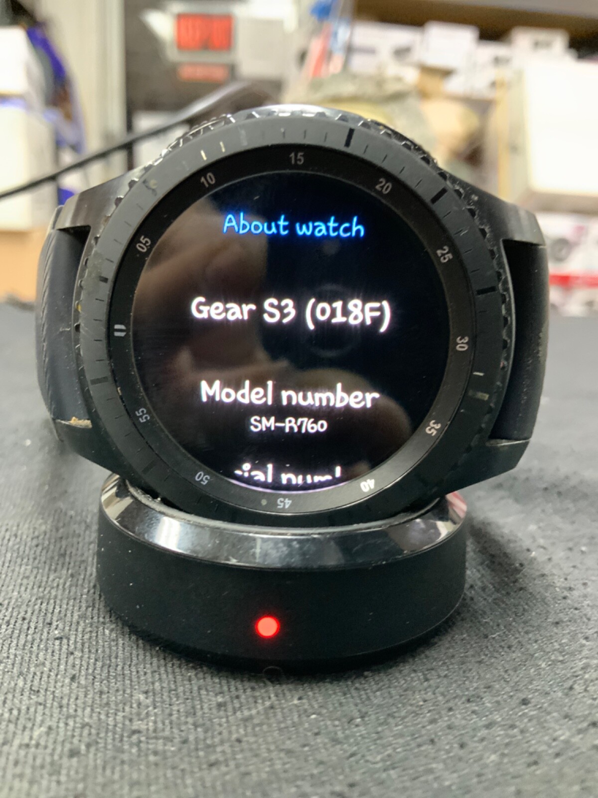 Samsung Gear S3 Frontier 46mm Stainless Steel Case Black Smart Watch -  (SM-R760NDAAXAR) for sale online | eBay