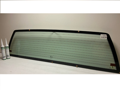 Fits: 1999-2006 GMC Sierra C&K models Stationary Back Glass Heated + 2 Glue