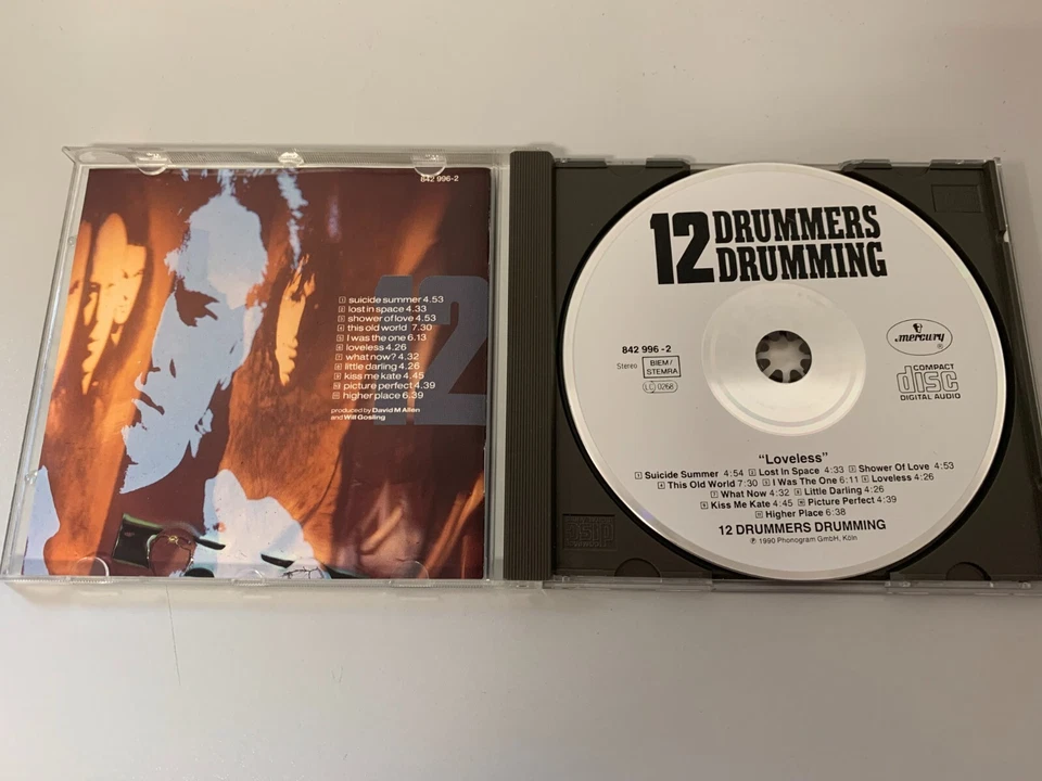 12 Drummers Drumming – Loveless - CD Album © 1990 - Bild 2 von 3