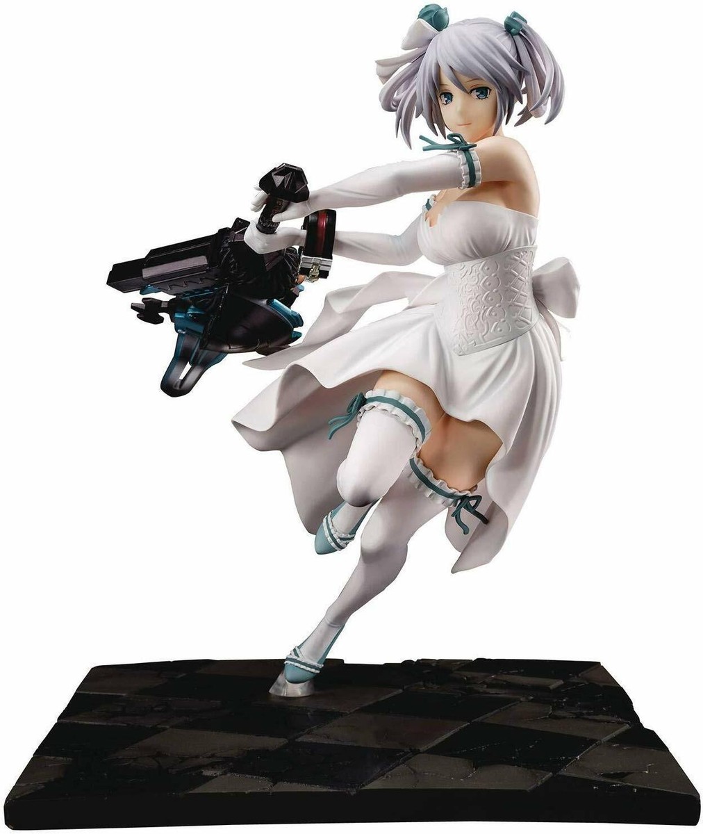 GOD EATER 2 シエル・アランソン 純白のアニバーサリードレス God Eater 2 Ciel Alenson Pure White Anniversary Dress 1/7 Figure
