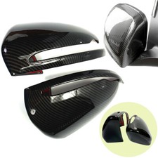 Gloss Carbon Fiber Print Side Mirror Overlay Cover Fits 16-22 X253 GLC300 GLC43