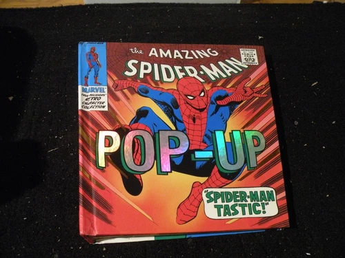 MARVEL THE AMAZING SPIDERMAN POP-UP BOOK ''SPIDER-MAN TASTIC''
