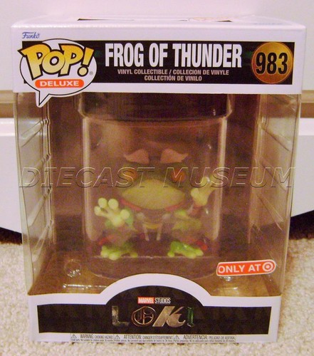 Pop Loki (2021) - Frog Of Thunder Deluxe 2 ! Loki - Frog Of Thunder Deluxe ( 2021), De La Serie De Marvel, Edición Limitada Funko Pop