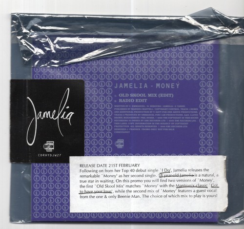 (JD599) Jamelia, Money - 2000 sealed DJ CD - Bild 2 von 2