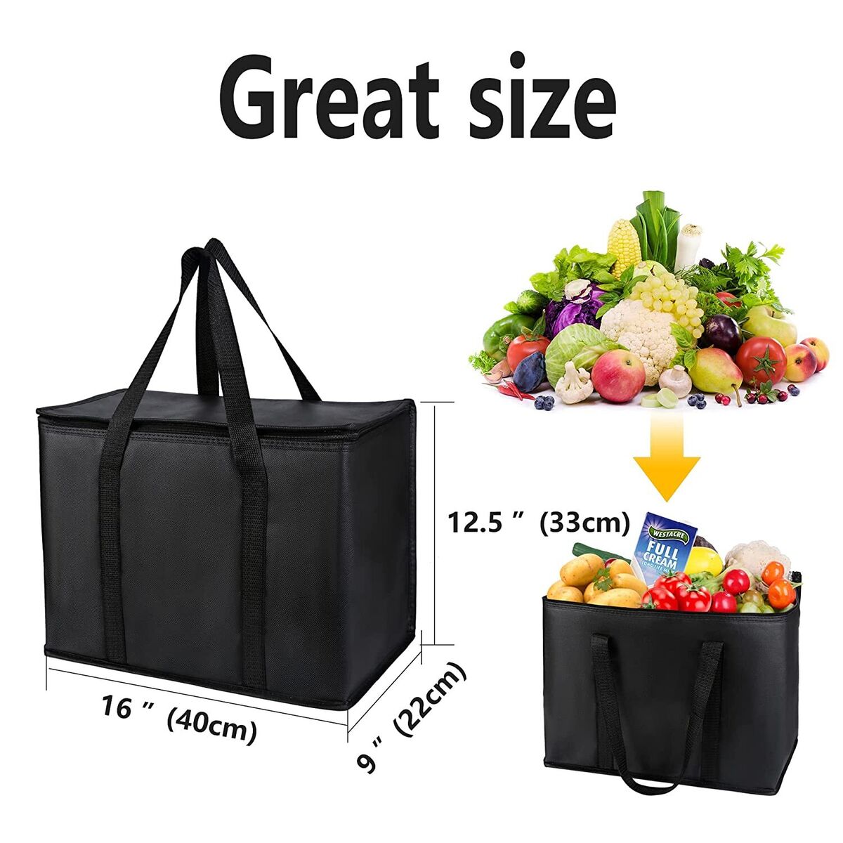 XL Cooler Bag, Large Capacity, High Quality