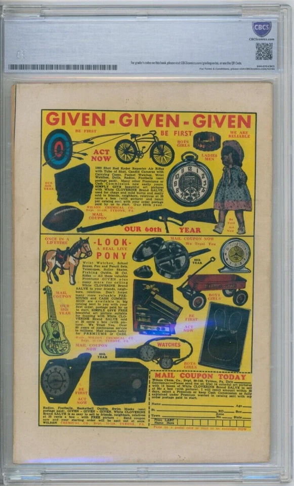 Mystery Tales 26 CBCS Graded 4.5 VG+ Atlas Comics 1955 - Image 2 of 2