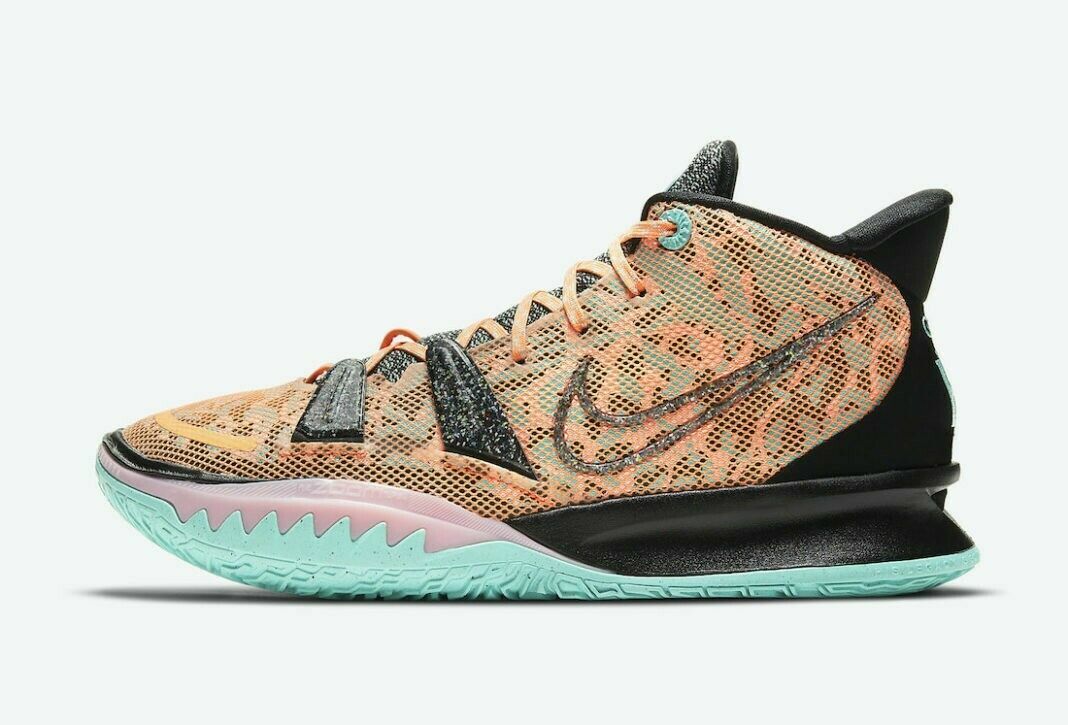 NEW Nike Kyrie 7 Men's Size 12.5 Atomic Orange/Black DD1447