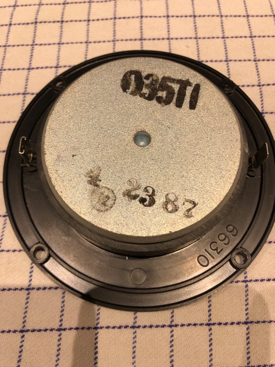 美品なるもジャンク JBL 035Ti チタンツイーター4312BMK2より外し JBL Style 035Ti, 035Tia Titanium Dome Tweeter, L5, L7, L60, L80