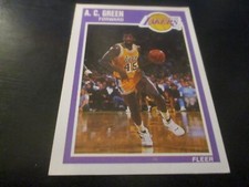 A.C. green  (los angeles lakers - forward) 1989/90 FLEER card #76 nr/MINT