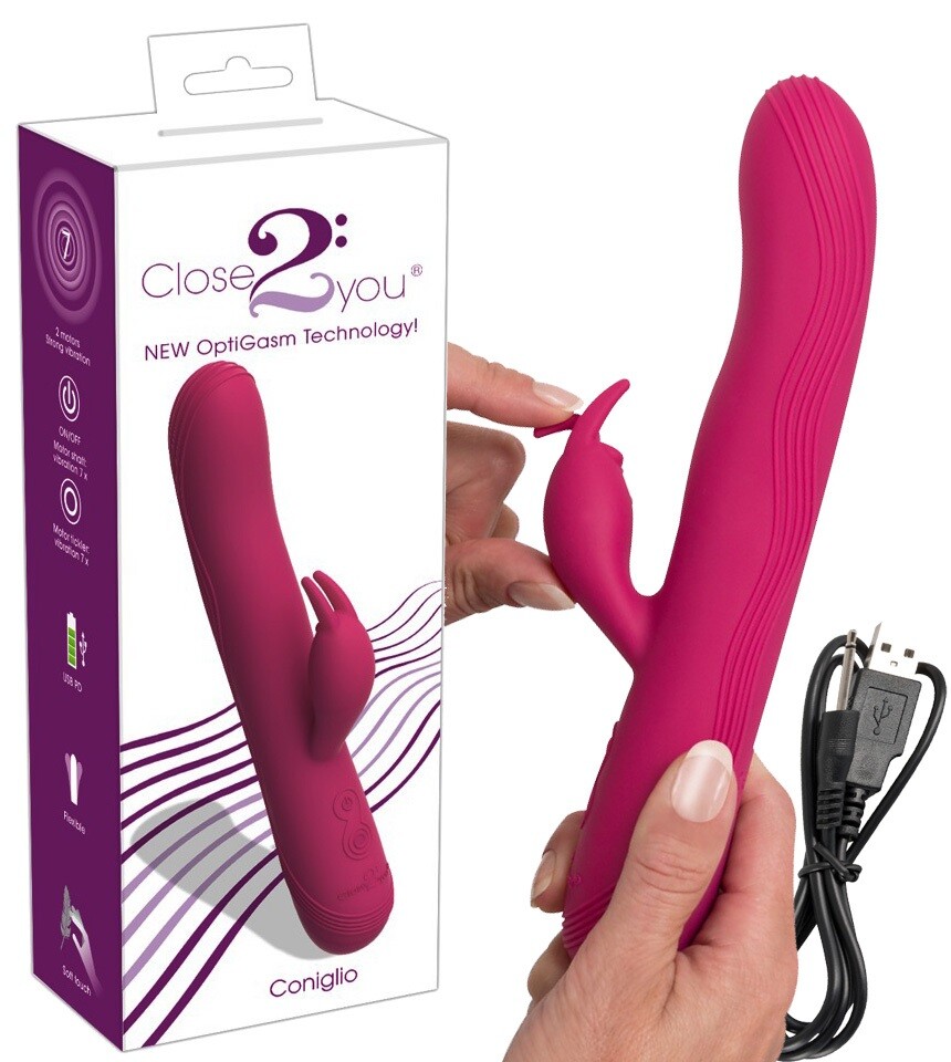 Vibrator Sexspielzeug Klitoris Stimulation Bunny Sextoys für Frauen 7 Modi USB Vibrator Sexspielzeug Klitoris Stimulation Bunny Sextoys für Frauen 7 Modi USB