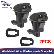 2pcs Windshield Wiper Washer Nozzle Spray Jet For GMC Acadia Saturn Outlook