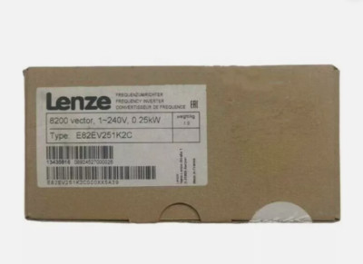 E82EV251K2C 1PCS NEW LENZE Frequency Inverter 8200 Vector 0.25kW E82EV251K2C