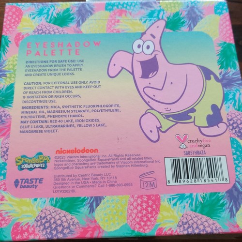 Paleta de sombras de ojos de Bob Esponja - Imagen 2 de 5