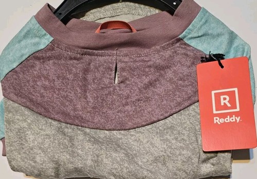 Reddy Multicolor  Colorblocked Dog Tank, Size Large