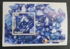 Malawi Saphire Souvenir Sheet MNH