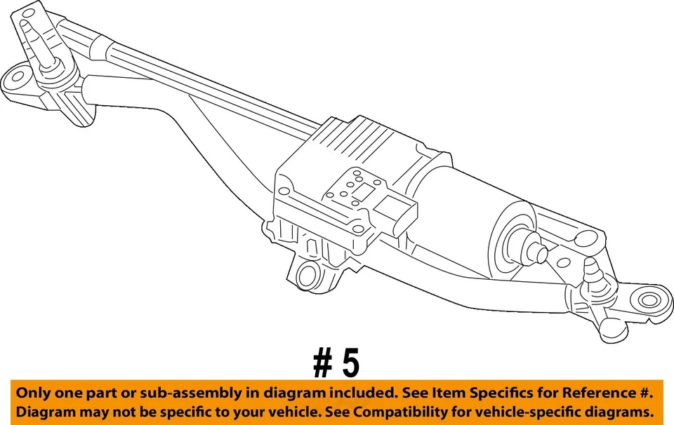 Motor limpiaparabrisas usado para: Audi SQ5 2015 grado A Foto 4 de 4