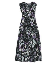 bar III Womens Floral Maxi Dress, Multicoloured, X-Small