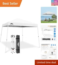 Instant Outdoor Shade: 10x10 Canopy Tent with Water Resistance & UV Shield