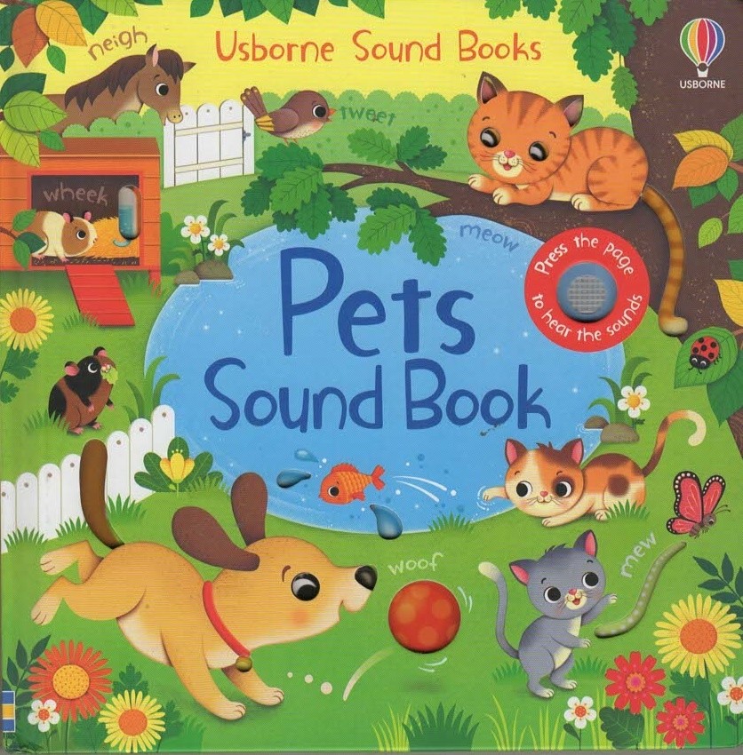 Pets Sound Book - none - USBORNE - Very Good - Board Book