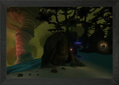 Outer Wilds gerahmtes Wandbild Poster Leinwanddruck Bild