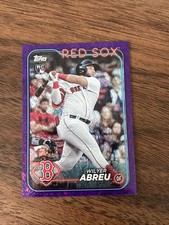2024 Topps Purple Holofoil Rookie Wilyer Abreu 123/799 #672