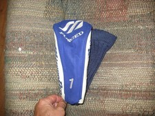 slightly used Mizuno Pro Forged Universal driver headcover suede
