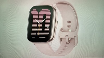 SW-0245 Amazfit Active 42mm Smartwach, 1,7''-HD-AMOLED Display petal pink B-WARE