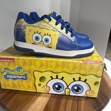 Youth Size US 4 Sponge Bob Heelys Athletic Shoes
