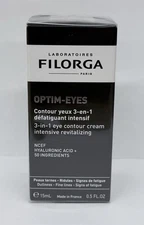 SEALED Filorga Paris Optim-Eyes Contour Cream Depuffing - 0.5 fl oz)