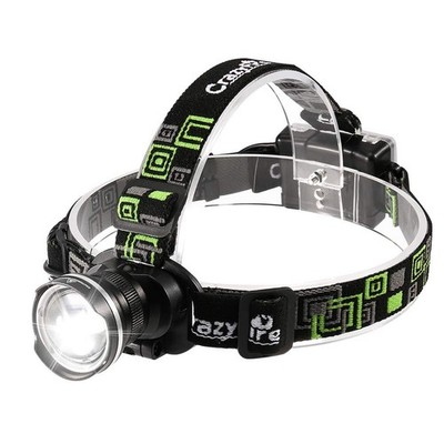 Headlamp, Super Bright Headlamp Headlight Flashlight, 3 Modes Zoomable Headla...