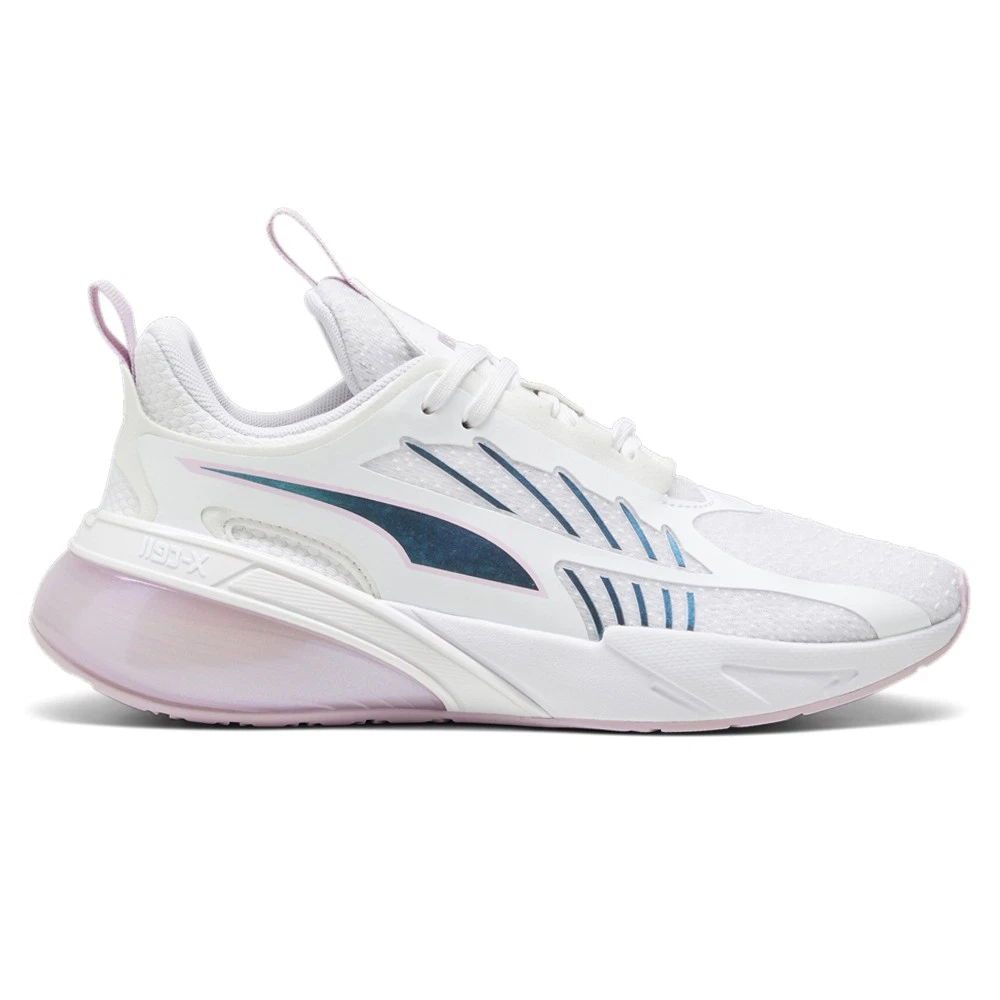 Scarpe da ginnastica Puma XCell Action Metachromatic running donna bianche 37