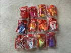 VTG TY Teenie Beanie Babies 2004 Complete Set 12 McDonalds Happy Meal SEALED New