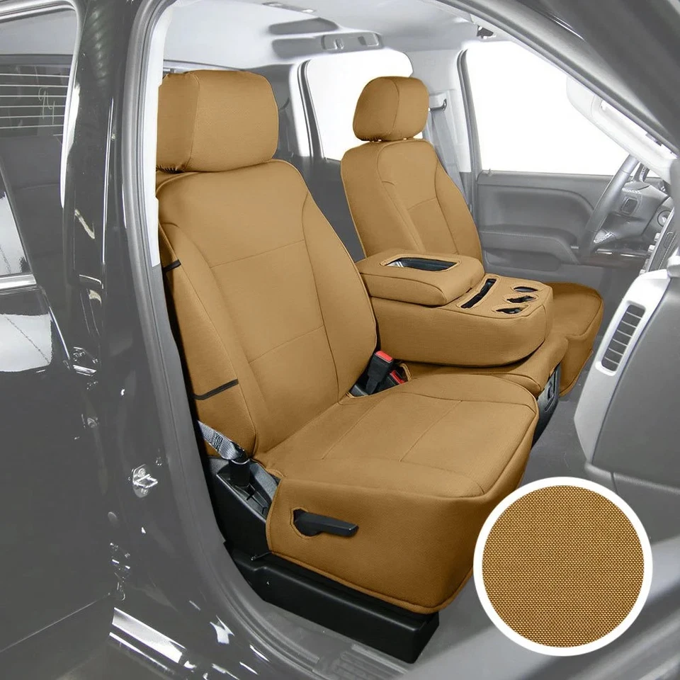 For Mazda MPV 96-98 Saddleman 069032-09 Cordura 2nd Row Tan Custom Seat Covers Foto 2 de 4