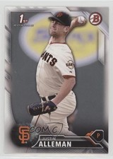 2016 Bowman Draft Draft Picks Justin Alleman #BD-71 0c4