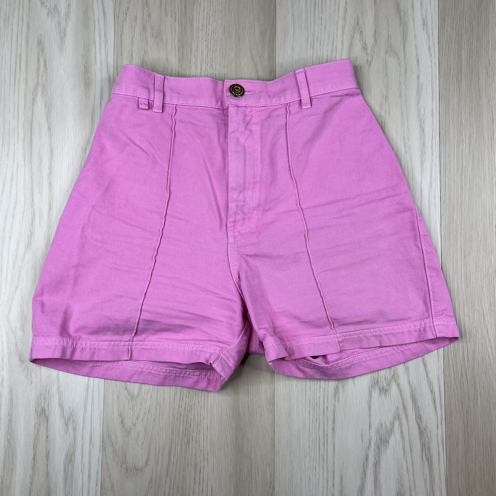 Big Bud Press Western Cotton Shorts Women’s Size Xtra Small Inseam 3.5” Pink