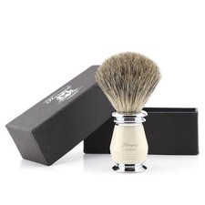 Mens Traditional Natural Bristle Shaving Brush Badger Hair Barber Hair Beard